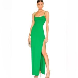 Lovers + Friends Vibrant Green Karma Maxi Dress